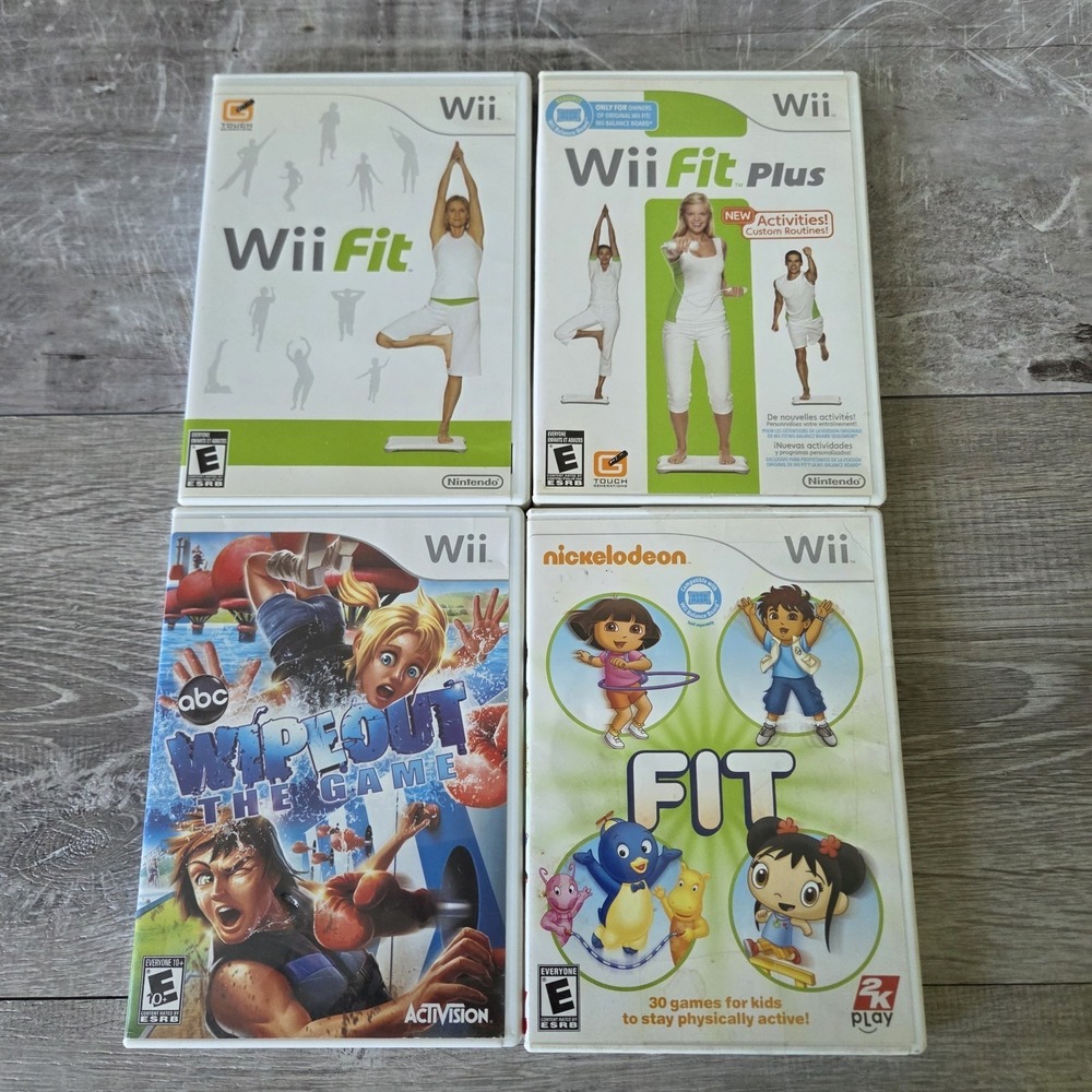 12 Nintendo Wii Game Lot Bundle Just Dance 1 2 3 Workout Zumba Cardio Wipeout - Picture 12 of 16